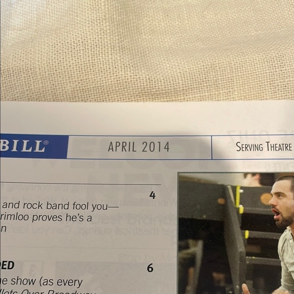 Playbill from Neil Simon Theatre starring Bryan Cranston 2014 - Picture 2 of 3